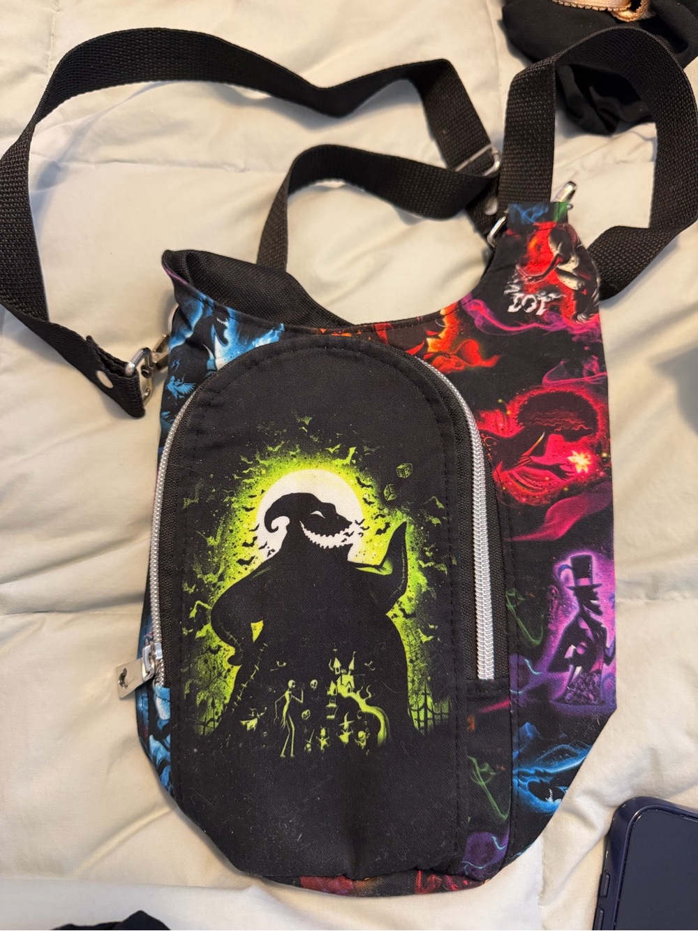 Oogie Boogie/Disney Villain Crossbody Water Bottle holder